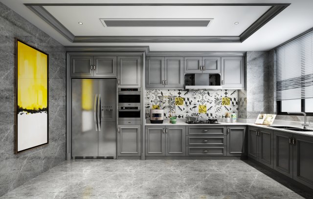 modern restaurant 3D Модель .c4d .max .obj .3ds .fbx .stl .blend 