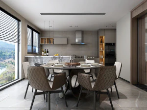 ristorante moderno Modello 3D