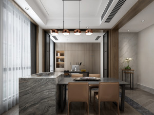 modern restaurant 3D मॉडल