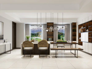 nowoczesna restauracja Model 3D