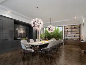 restaurante moderno Modelo 3D