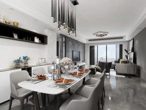 ristorante moderno Modello 3D