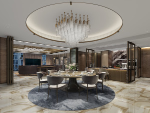 modern restaurant 3Dモデル