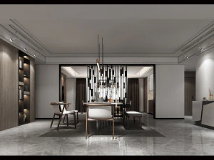 आधुनिक रेस्तरां 3D मॉडल