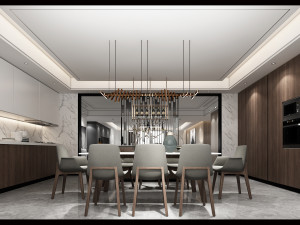 modern restaurant 3D Model