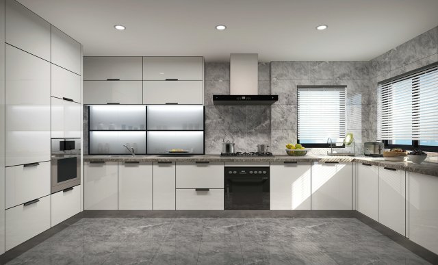 modern restaurant Modello 3D .c4d .max .obj .3ds .fbx .stl .blend 