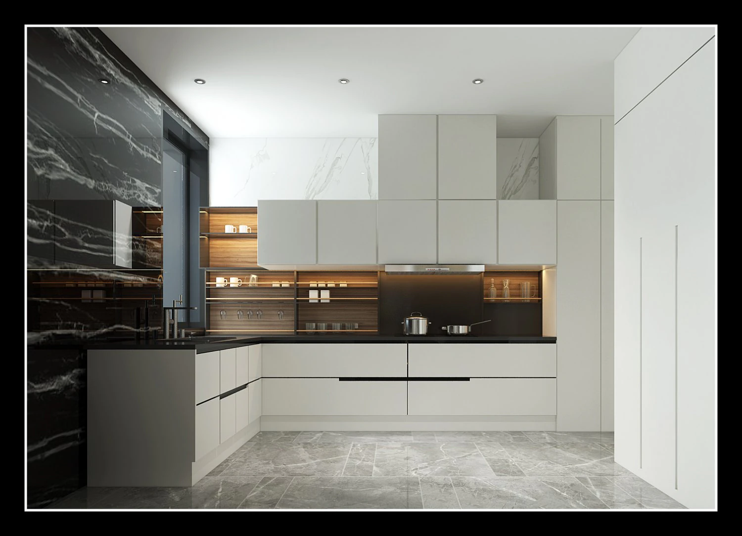 modern restaurant 3D Model .c4d .max .obj .3ds .fbx .stl .blend