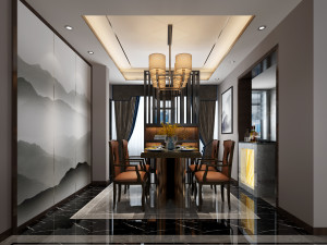 modern restaurant 3D Model