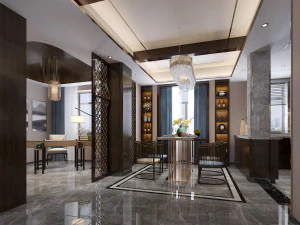 moderne restaurant 3D Model