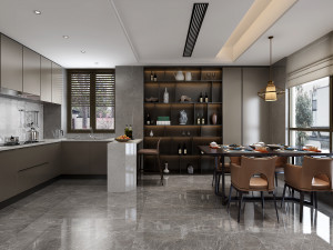 modern restaurant 3D Model