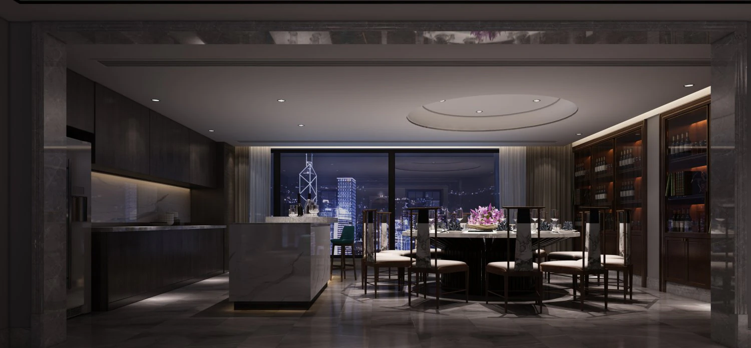 modern restaurant 3D Model .c4d .max .obj .3ds .fbx .stl .blend 