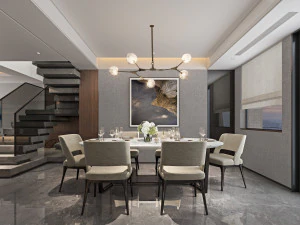 restaurante moderno Modelo 3D