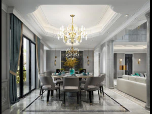 ristorante moderno Modello 3D