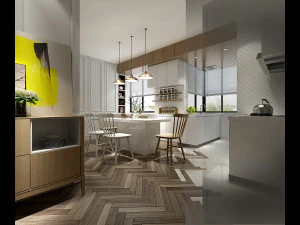 modern restaurant 3D Model