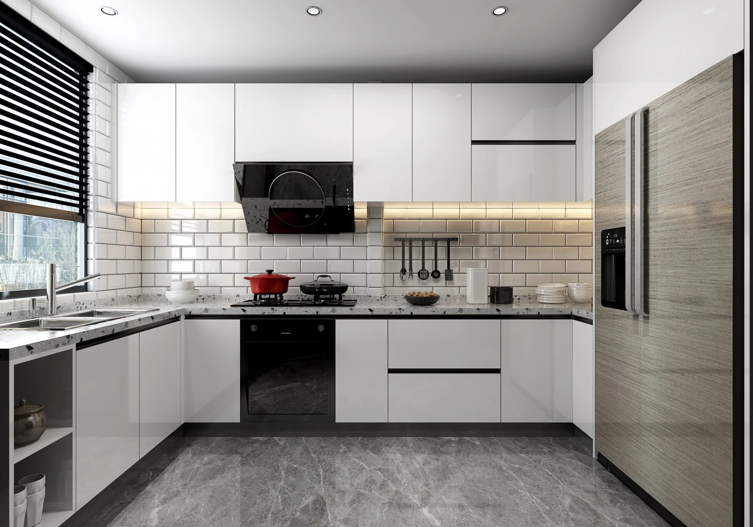 modern restaurant 3D Model .c4d .max .obj .3ds .fbx .stl .blend
