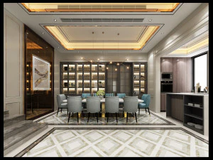 luxurious living room 3D Model