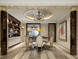 luxurious living room 3D Model