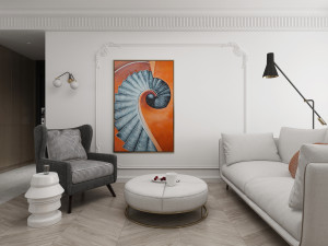 modern living room 3Dモデル