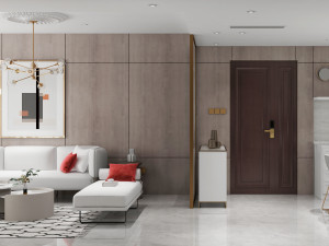 modern living room 3D Model