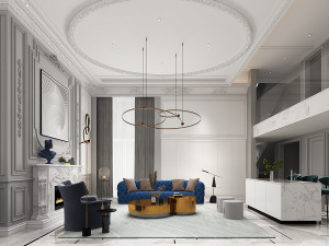 modern living room Modelo 3D