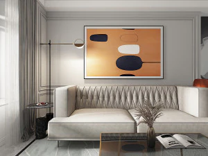 modern living room 3D Model