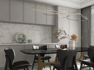 modern living room 3D Model