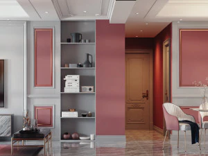 modern living room 3D Model