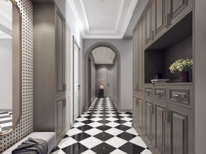 modern living room Model 3D