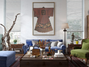 modern living room Modelo 3D