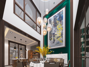 modern living room Modello 3D