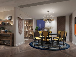 modern living room Modelo 3D