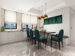 modern living room 3D Model