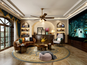 modern living room 3D Модель