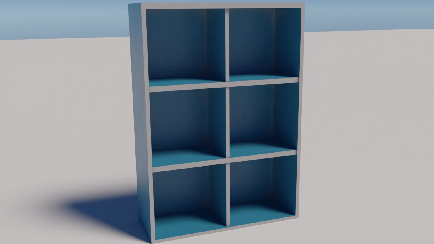 bookshelf 3D Model .c4d .max .obj .3ds .fbx .stl .blend 