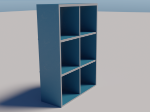 bookshelf 3Dモデル