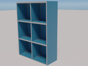 bookshelf 3Dモデル