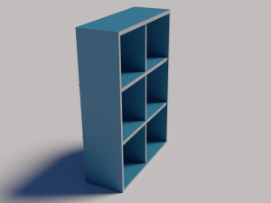 bookshelf 3Dモデル