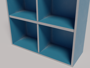 bookshelf 3Dモデル