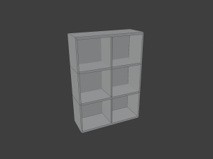 bookshelf 3Dモデル