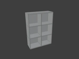 bookshelf 3D Model