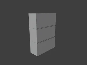 bookshelf 3D Model
