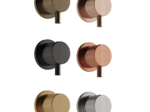 cocoon faucet and shower set 3D 모델