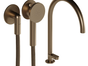 cocoon faucet and shower - john pawson collection 3D Model
