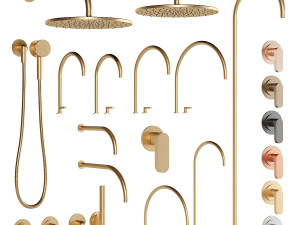 cocoon faucet and shower - john pawson collection 3D Model