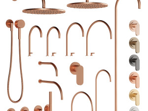 cocoon faucet and shower - john pawson collection 3D Model