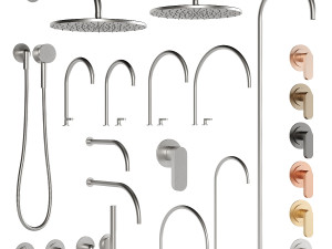 cocoon faucet and shower - john pawson collection 3D Model