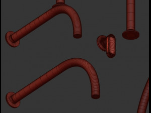 cocoon faucet and shower - john pawson collection 3D Model