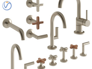 brizo faucets - odin collection 3D Model