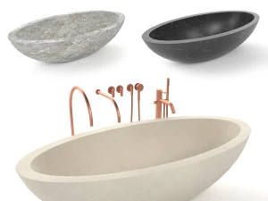 bain cocon tulum - collection laboratoire Modèle 3D