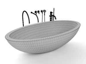 cocoon tulum bath - lab collection 3D मॉडल